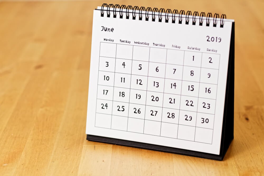 june calendar 2019